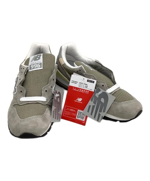 NEW BALANCE（ニューバランス）NEW BALANCE (ニューバランス) ローカットスニーカー グレー×ベージュ サイズ:23㎝ 未使用品の古着・服飾アイテム