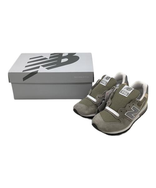 NEW BALANCE（ニューバランス）NEW BALANCE (ニューバランス) ローカットスニーカー グレー×ベージュ サイズ:23㎝ 未使用品の古着・服飾アイテム