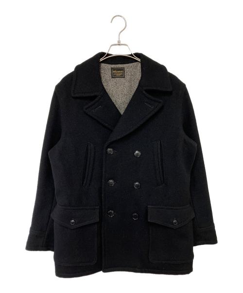 BY GLAND HAND（グラッドハンド）BY GLAND HAND (グラッドハンド) Pコート/ウールコート ブラック サイズ:Mの古着・服飾アイテム