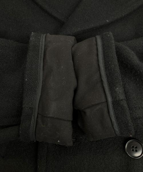 BY GLAND HAND（グラッドハンド）BY GLAND HAND (グラッドハンド) Pコート/ウールコート ブラック サイズ:Mの古着・服飾アイテム