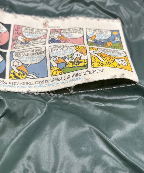 MONCLER（モンクレール）MONCLER (モンクレール) ダウンベスト ブラック サイズ:SIZE 2（M)の古着・服飾アイテム