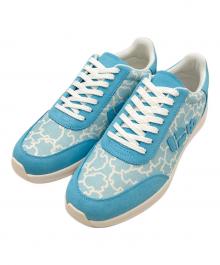 Sangacio×廣松（サンガッチョ×ヒロミツ）の古着「スニーカー」｜ホワイト×ブルー