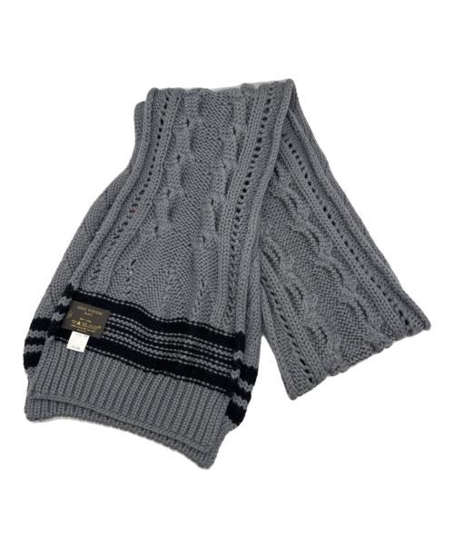 LOUIS VUITTON（ルイ ヴィトン）LOUIS VUITTON (ルイ ヴィトン) マフラー グレーの古着・服飾アイテム