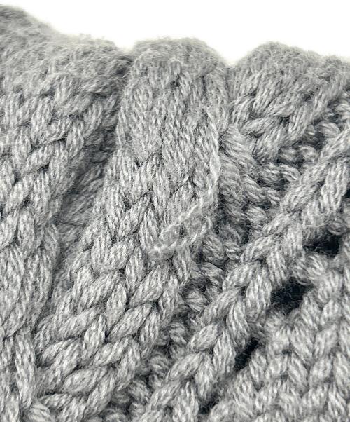 LOUIS VUITTON（ルイ ヴィトン）LOUIS VUITTON (ルイ ヴィトン) マフラー グレーの古着・服飾アイテム