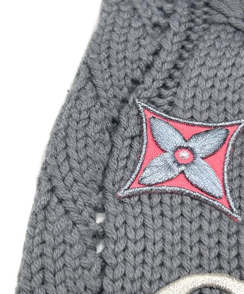 LOUIS VUITTON（ルイ ヴィトン）LOUIS VUITTON (ルイ ヴィトン) マフラー グレーの古着・服飾アイテム