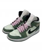 NIKEナイキ）の古着「ハイカットスニーカー」｜グリーン