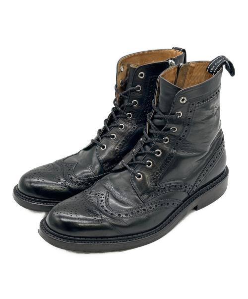 foot the coacher（フットザコーチャー）foot the coacher (フットザコーチャー) ショートブーツ ブラック サイズ:SIZE 26cmの古着・服飾アイテム