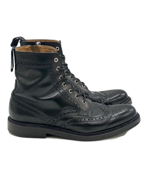 foot the coacher（フットザコーチャー）foot the coacher (フットザコーチャー) ショートブーツ ブラック サイズ:SIZE 26cmの古着・服飾アイテム