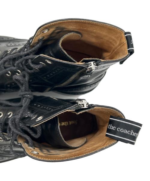 foot the coacher（フットザコーチャー）foot the coacher (フットザコーチャー) ショートブーツ ブラック サイズ:SIZE 26cmの古着・服飾アイテム