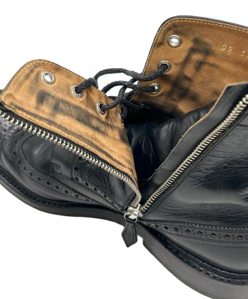 foot the coacher（フットザコーチャー）foot the coacher (フットザコーチャー) ショートブーツ ブラック サイズ:SIZE 26cmの古着・服飾アイテム