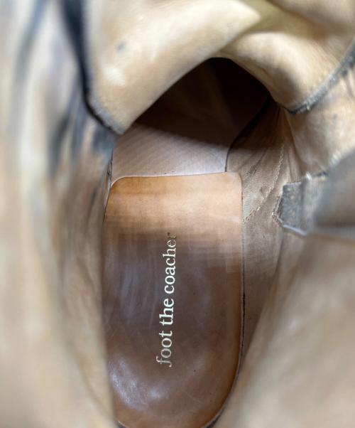 foot the coacher（フットザコーチャー）foot the coacher (フットザコーチャー) ショートブーツ ブラック サイズ:SIZE 26cmの古着・服飾アイテム