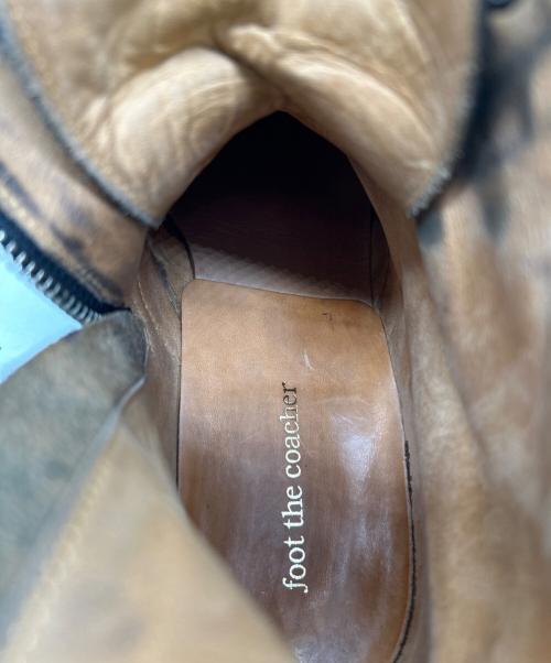 foot the coacher（フットザコーチャー）foot the coacher (フットザコーチャー) ショートブーツ ブラック サイズ:SIZE 26cmの古着・服飾アイテム