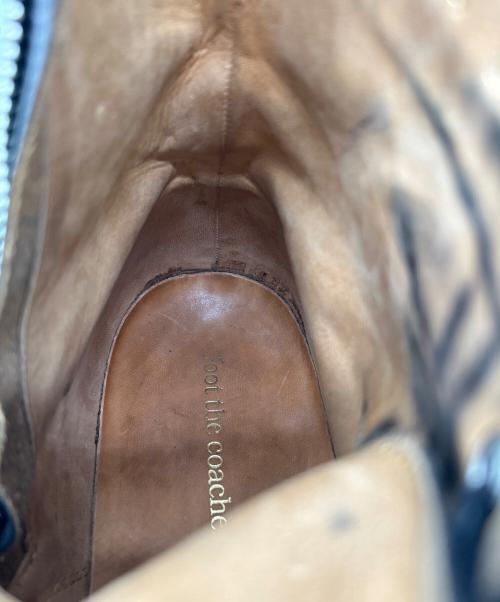 foot the coacher（フットザコーチャー）foot the coacher (フットザコーチャー) ショートブーツ ブラック サイズ:SIZE 26cmの古着・服飾アイテム