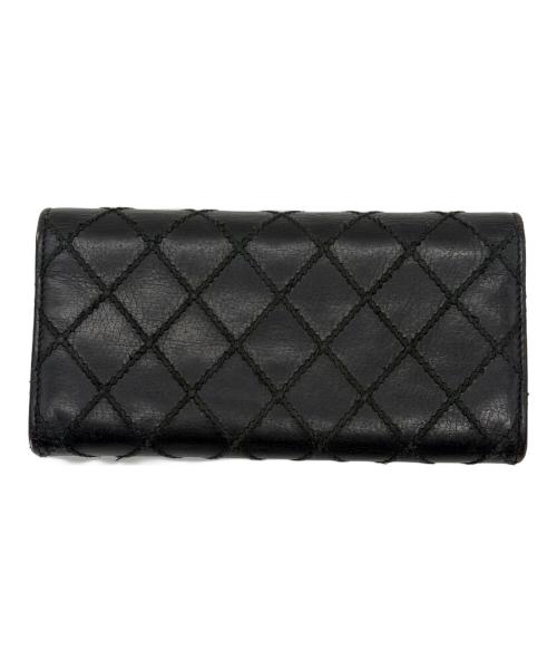 CHANEL（シャネル）CHANEL (シャネル) 長財布 ブラックの古着・服飾アイテム