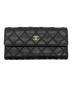 CHANEL（シャネル）の古着「長財布」｜ブラック
