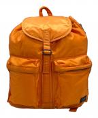PORTERポーター）の古着「リュック」｜インディアンオレンジ