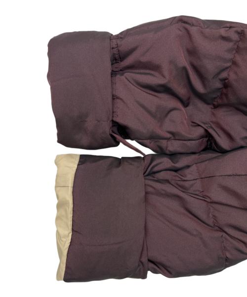 BURBERRY LONDON（バーバリーロンドン）BURBERRY LONDON (バーバリーロンドン) ラクーンファー付きダウンコート パープル サイズ:SIZE 40（M）の古着・服飾アイテム