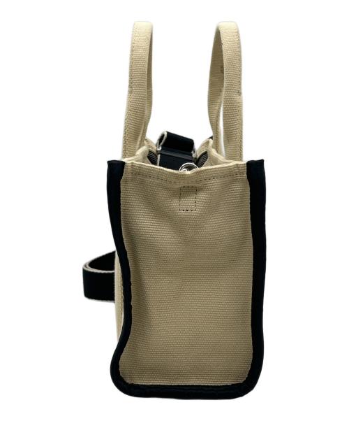 MARC JACOBS（マークジェイコブズ）MARC JACOBS (マークジェイコブズ) 2WAYバッグ ベージュ×ブラックの古着・服飾アイテム