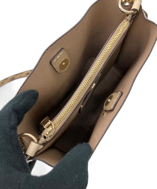 COACH（コーチ）COACH (コーチ) 2WAYバッグ ベージュの古着・服飾アイテム