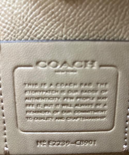 COACH（コーチ）COACH (コーチ) 2WAYバッグ ベージュの古着・服飾アイテム