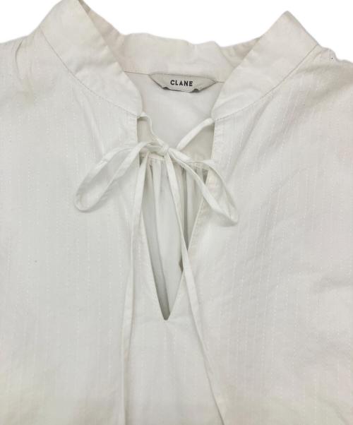 CLANE（クラネ）CLANE (クラネ) 長袖シャツ ホワイト サイズ:SIZE 1の古着・服飾アイテム