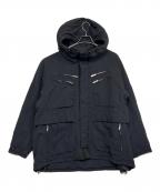 WHITE MOUNTAINEERINGホワイトマウンテ二アニング）の古着「中綿ブルゾン」｜ブラック