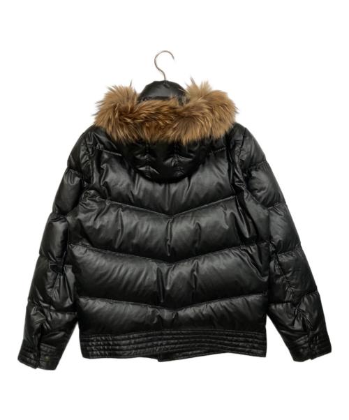 BURBERRY BLUE LABEL（バーバリー ブルー レーベル）BURBERRY BLUE LABEL (バーバリーロンドンブルーレーベル) ダウンジャケット ブラック サイズ:Lの古着・服飾アイテム