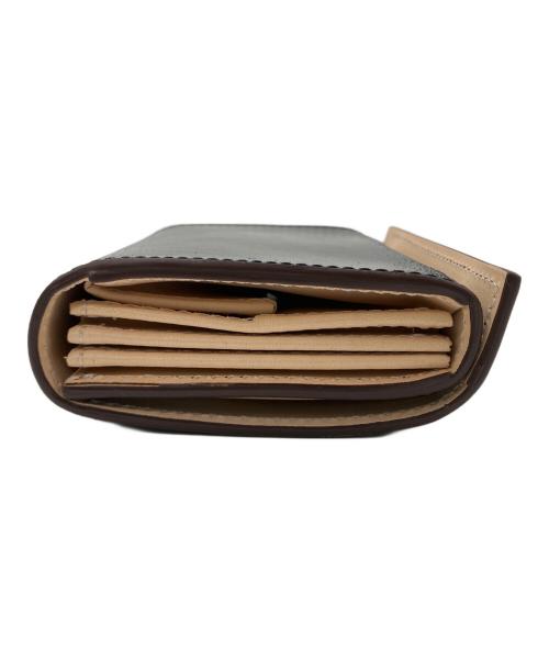 M+（エムピウ）M+ (エムピウ) 3つ折り財布 ブラック 未使用品の古着・服飾アイテム