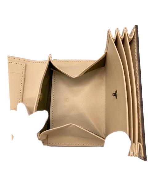 M+（エムピウ）M+ (エムピウ) 3つ折り財布 ブラック 未使用品の古着・服飾アイテム