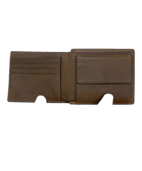 cocomeister（ココマイスター）cocomeister (ココマイスター) 2つ折り財布 ブラウンの古着・服飾アイテム