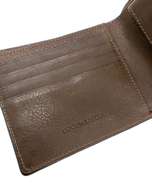 cocomeister（ココマイスター）cocomeister (ココマイスター) 2つ折り財布 ブラウンの古着・服飾アイテム