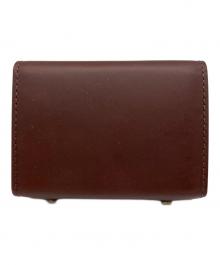 M+（エムピウ）の古着「3つ折り財布」｜ブラウン