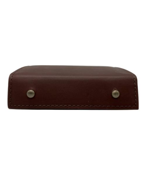 M+（エムピウ）M+ (エムピウ) 3つ折り財布 ブラウンの古着・服飾アイテム