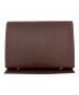 M+ (エムピウ) 3つ折り財布 ブラウン：18000円