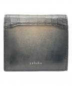 YUHAKUユハク）の古着「2つ折り財布」｜グレー