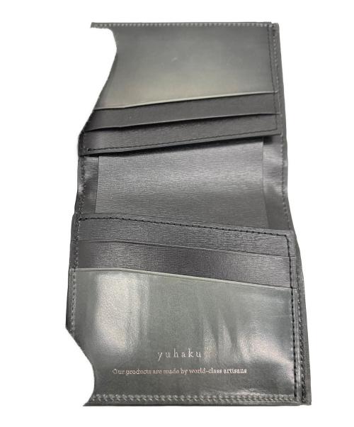 YUHAKU（ユハク）yuhaku (ユハク) 2つ折り財布 グレーの古着・服飾アイテム