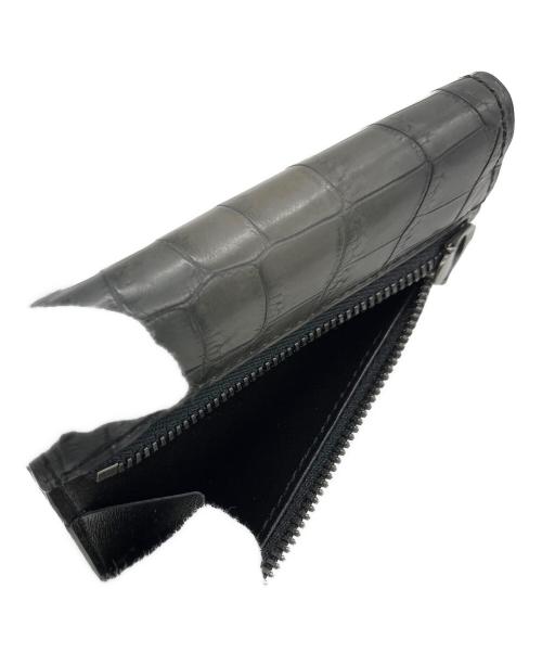 YUHAKU（ユハク）yuhaku (ユハク) 2つ折り財布 グレーの古着・服飾アイテム