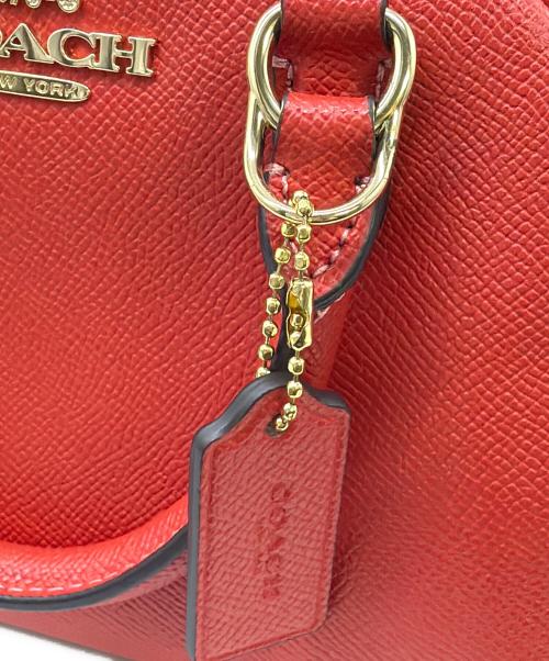 COACH（コーチ）COACH (コーチ) 2WAYバッグ レッドの古着・服飾アイテム