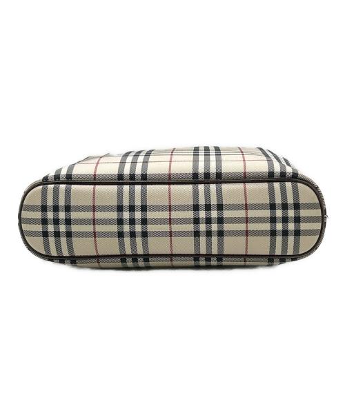 BURBERRY（バーバリー）BURBERRY (バーバリー) トートバッグ ブラウン×ベージュの古着・服飾アイテム