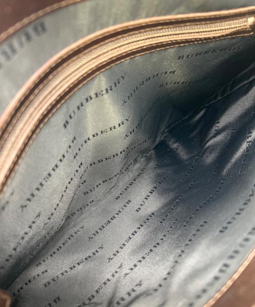 BURBERRY（バーバリー）BURBERRY (バーバリー) トートバッグ ブラウン×ベージュの古着・服飾アイテム