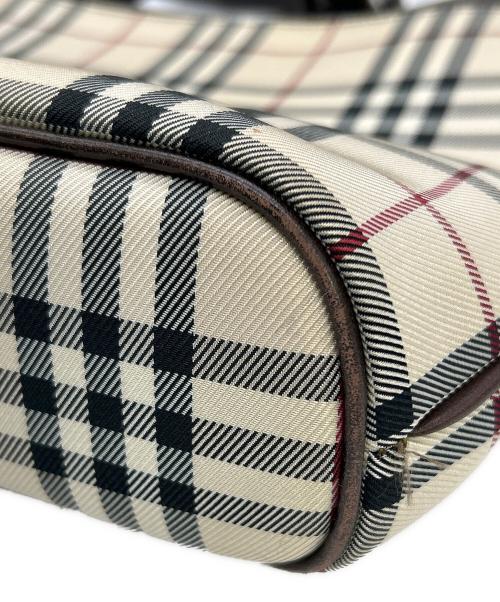 BURBERRY（バーバリー）BURBERRY (バーバリー) トートバッグ ブラウン×ベージュの古着・服飾アイテム