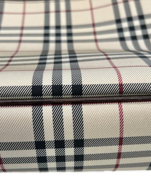 BURBERRY（バーバリー）BURBERRY (バーバリー) トートバッグ ブラウン×ベージュの古着・服飾アイテム