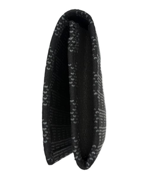 印傳屋（インデンヤ）印傳屋 (インデンヤ) カードケース ブラックの古着・服飾アイテム