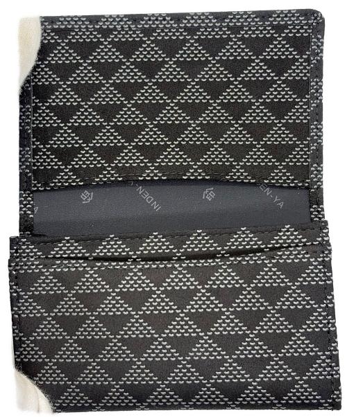 印傳屋（インデンヤ）印傳屋 (インデンヤ) カードケース ブラックの古着・服飾アイテム