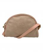 IL BISONTEイル ビゾンテ）の古着「ショルダーバッグ」｜ピンク