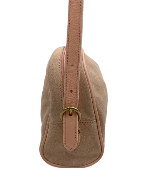 IL BISONTE（イル ビゾンテ）IL BISONTE (イル ビゾンテ) ショルダーバッグ ピンクの古着・服飾アイテム