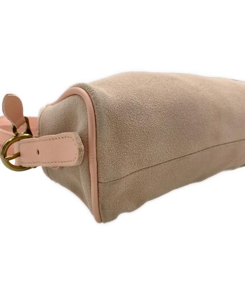 IL BISONTE（イル ビゾンテ）IL BISONTE (イル ビゾンテ) ショルダーバッグ ピンクの古着・服飾アイテム