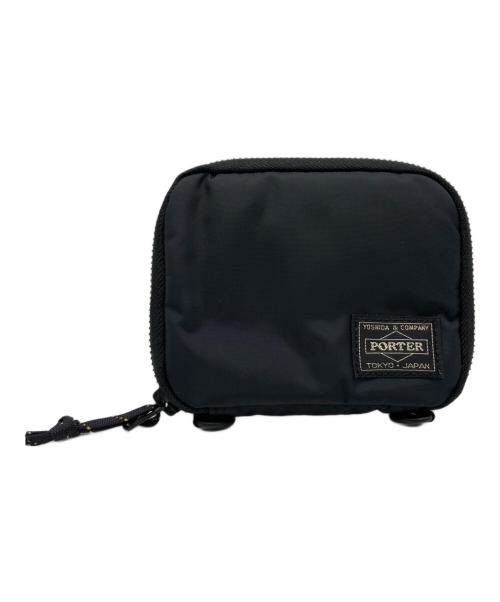 PORTER（ポーター）PORTER (ポーター) 2つ折り財布 ブラックの古着・服飾アイテム