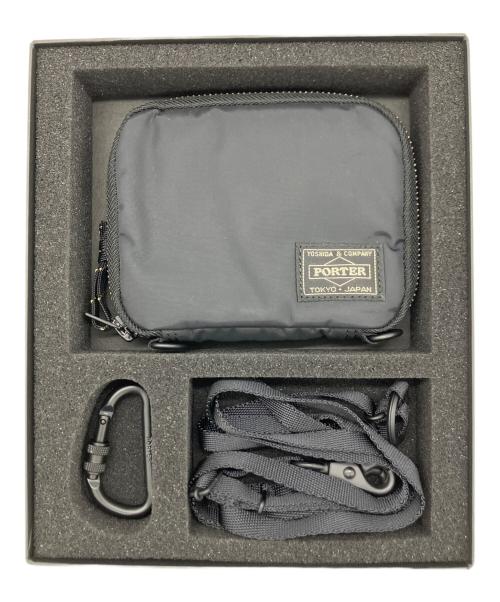 PORTER（ポーター）PORTER (ポーター) 2つ折り財布 ブラックの古着・服飾アイテム