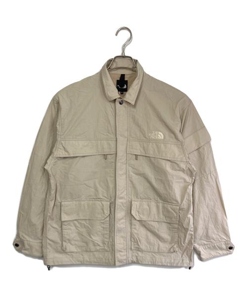 THE NORTH FACE（ザ ノース フェイス）THE NORTH FACE (ザ ノース フェイス) Geology Shirt ジャケット ベージュ サイズ:Sの古着・服飾アイテム